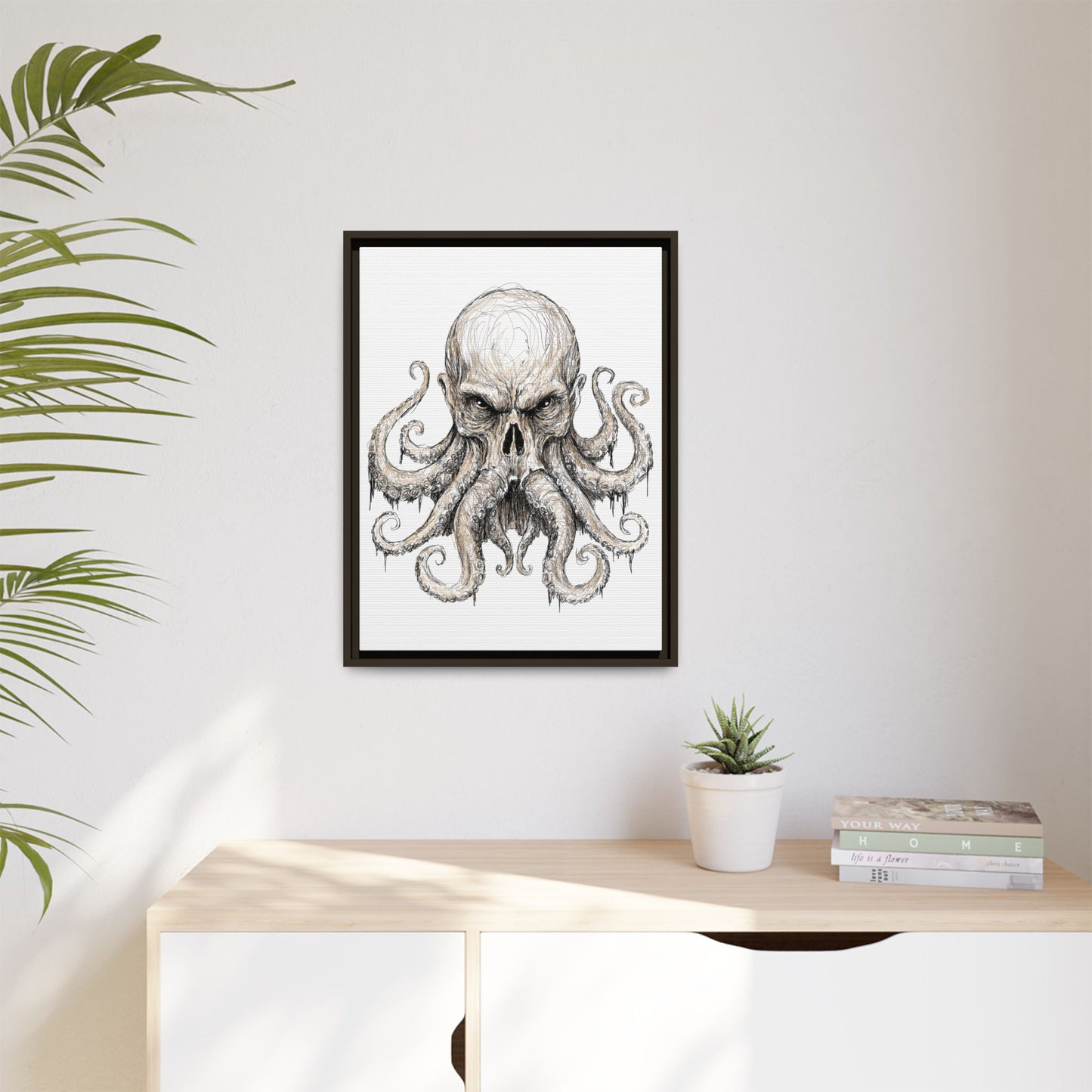 Cthulhu – Inspired by H.P. Lovecraft’s Horrors, Digital Scribble Art by Michael Volpicelli