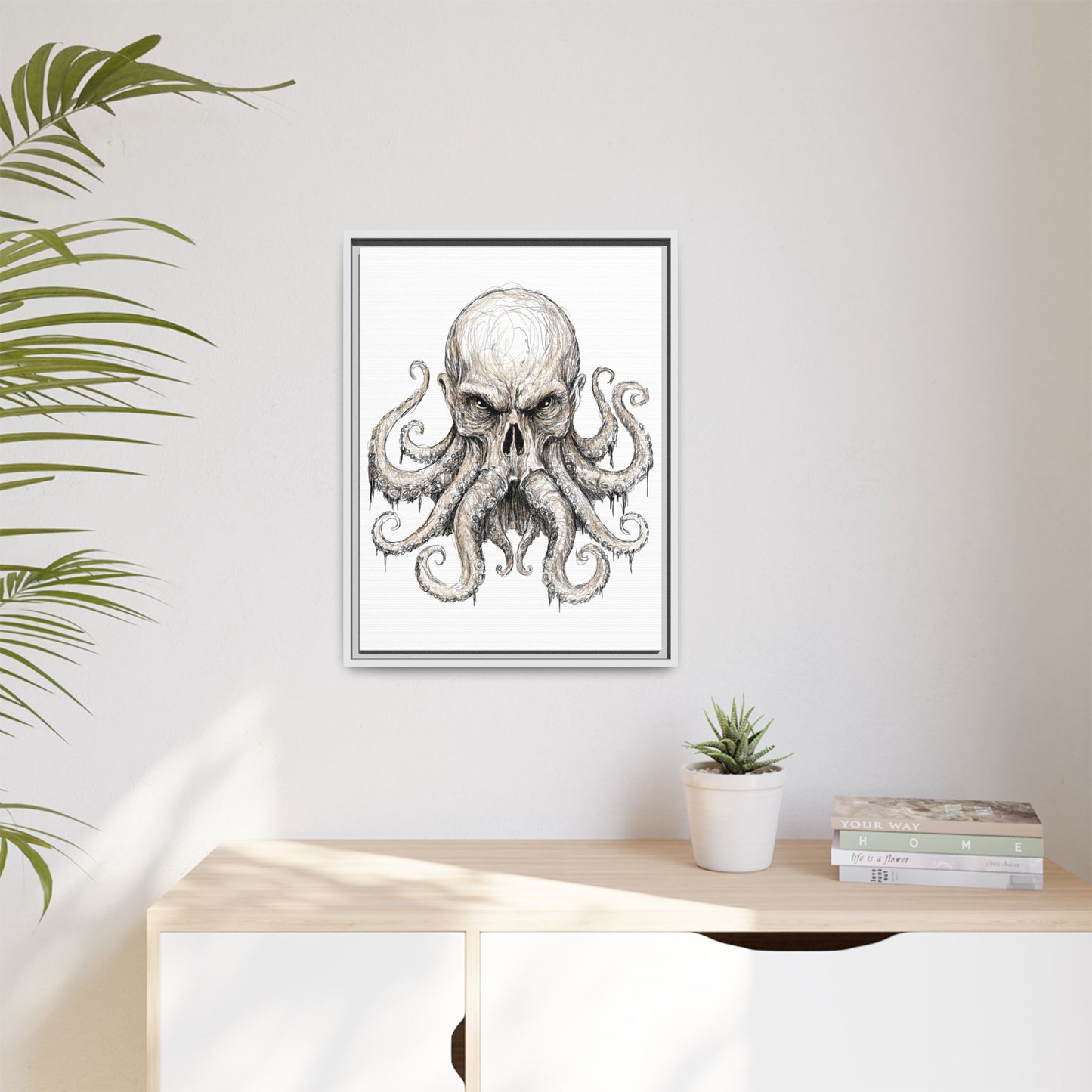 Cthulhu – Inspired by H.P. Lovecraft’s Horrors, Digital Scribble Art by Michael Volpicelli