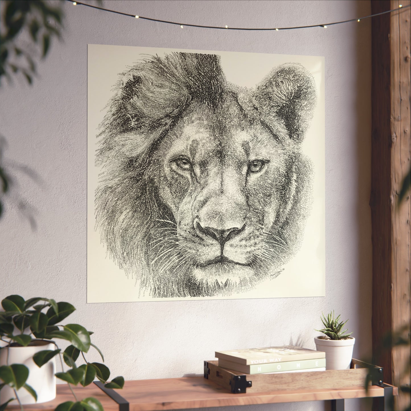 Las Vegas Lion Wordart
