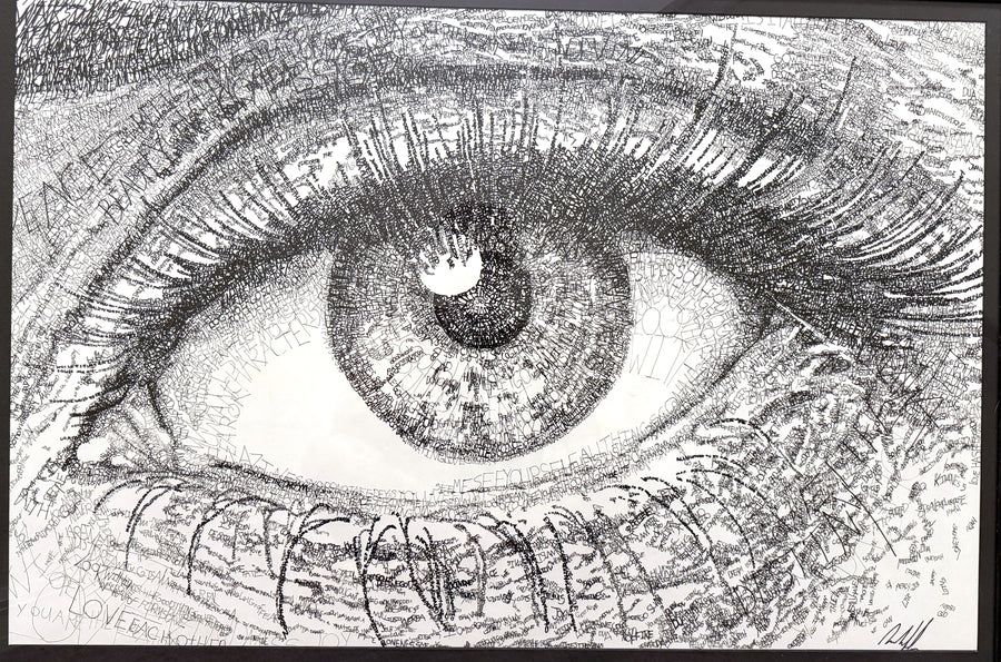 The Eye of Truth, the original drawing
