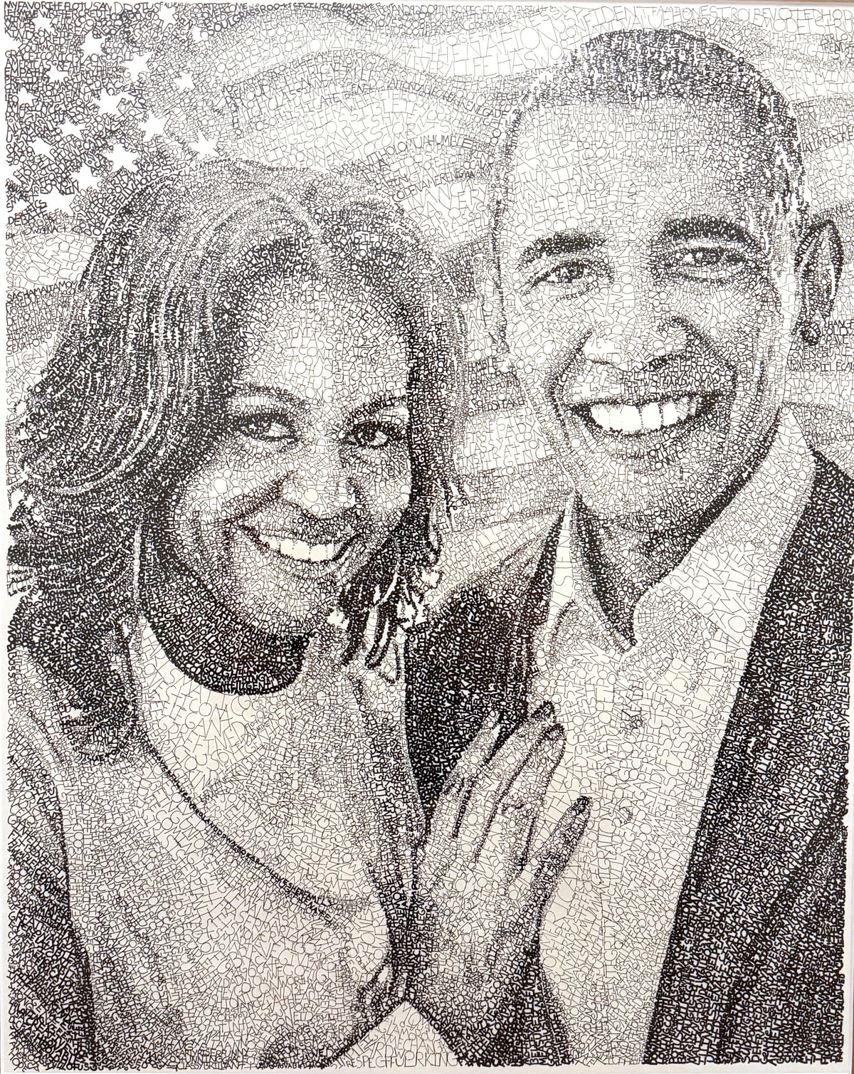 Vox Populi, Obama edition, the original drawing