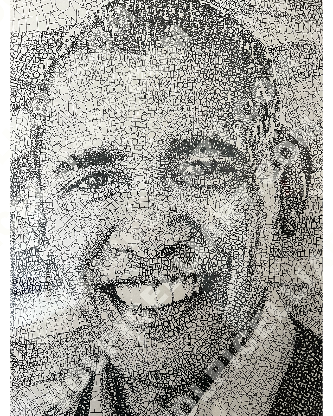 Vox Populi- Obama Edition (Original Drawing)